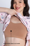 Zivame Knit Poly Mid Length Nightwear - Heavenly Pink — thumbnail 6